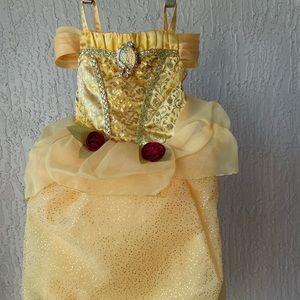 Disney Parks Castle Collection Belle Princess Dress Size 4 WDW costume girls